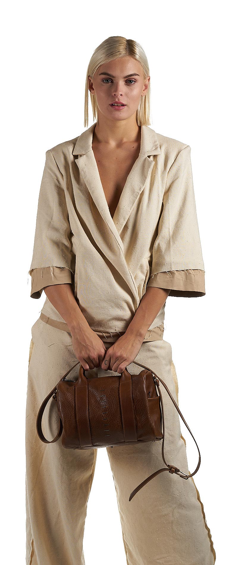 daniele basta leather and silver bags - WEARING